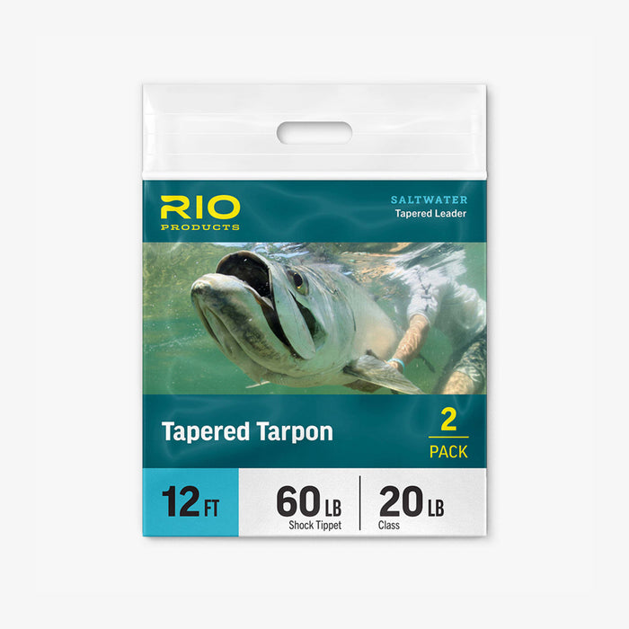 RIO/ TAPERED TARPON LEADER / 2 PACk