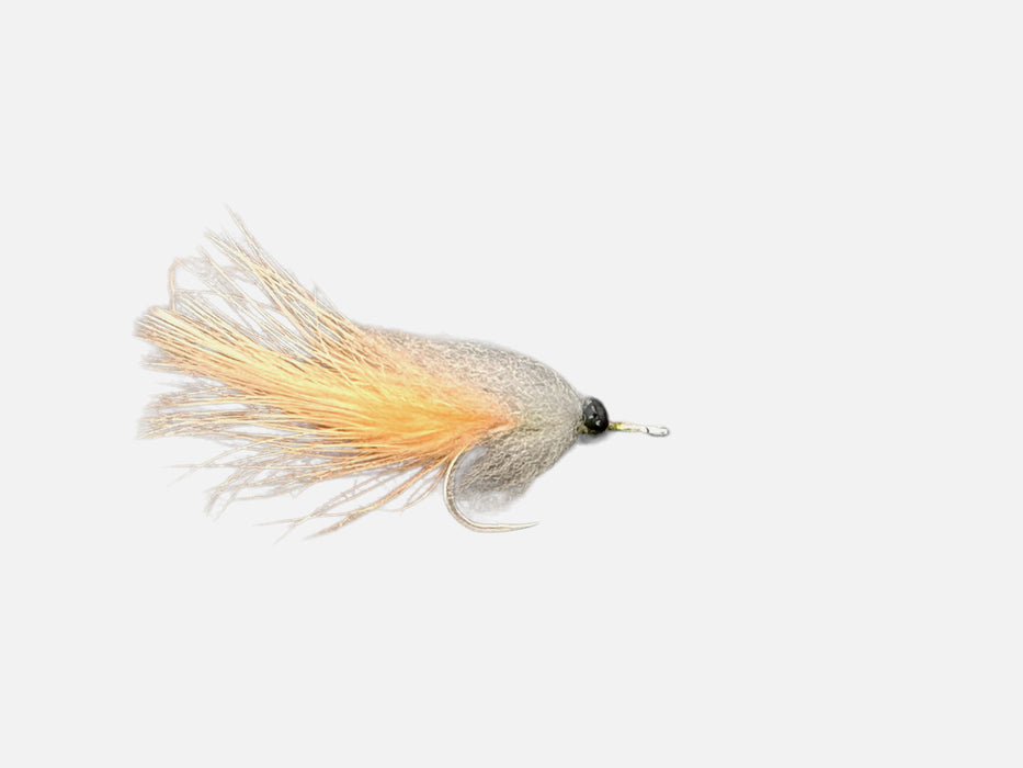 Gray /Ginger Marabou Tarpon Fly