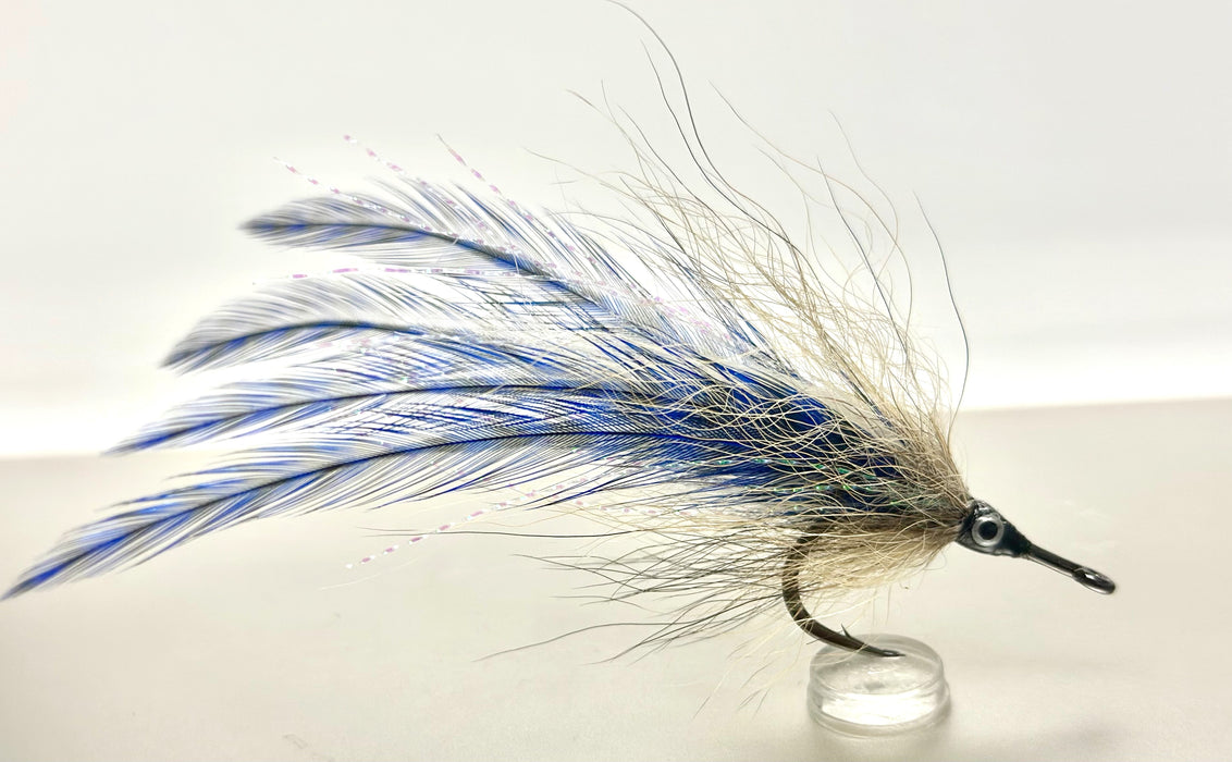 cockroach fishing lure JA Cockroach-Grizzly Collar- Tarpon Fly — Islamorada Fishing Outfitters