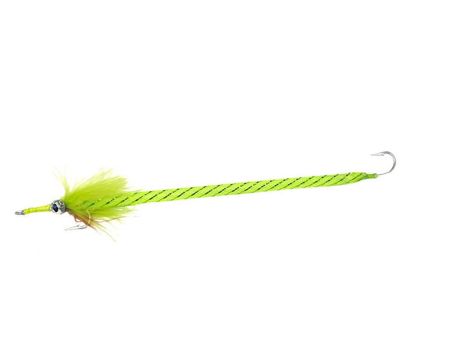 JA Green Needle Fish Cuda Fly
