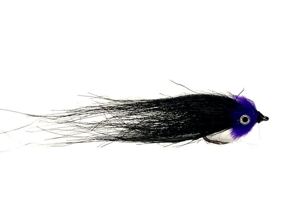 JA Black Craft Fur Baitfish Fly