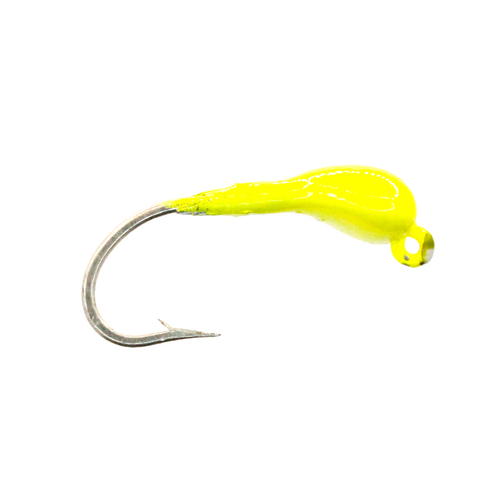 Jig Steel Hook (Chartreuse Yellow)