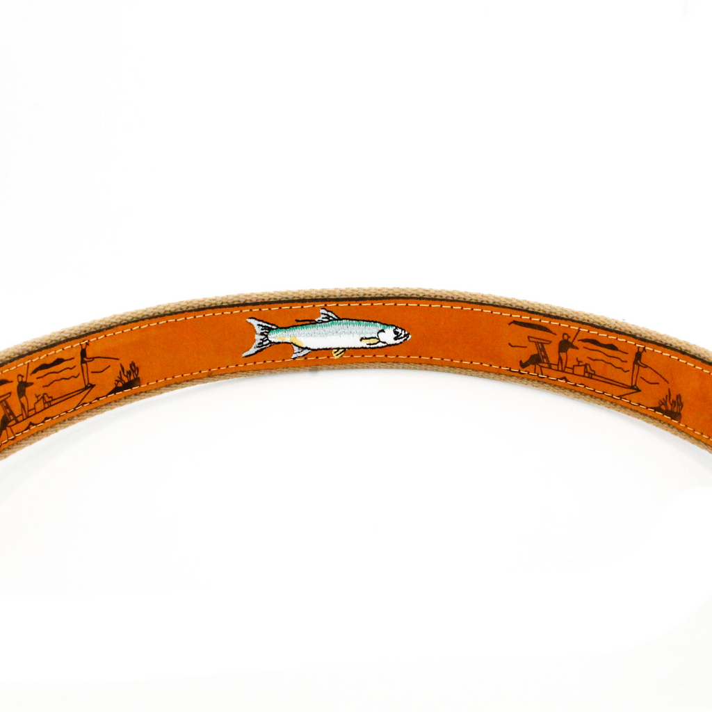 Tarpon Fish Leather Belt – No27inc