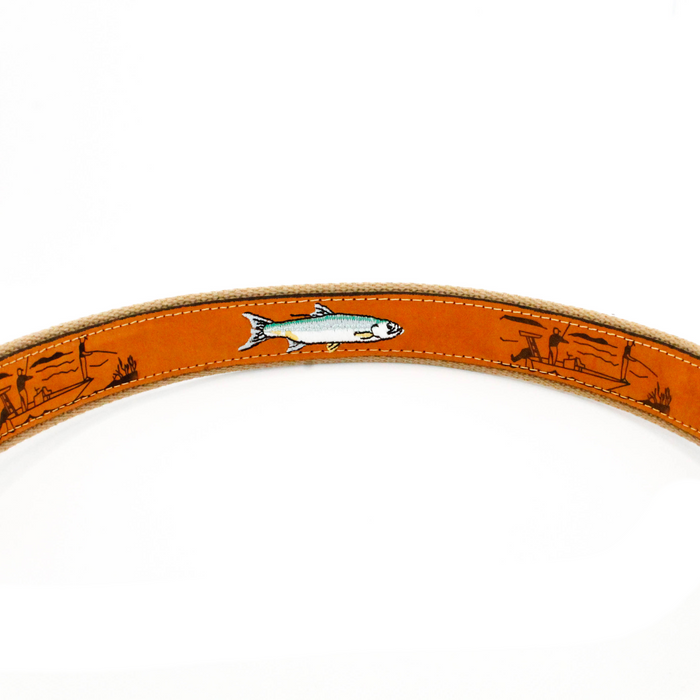 Zep-Pro Leather Belt, Tarpon