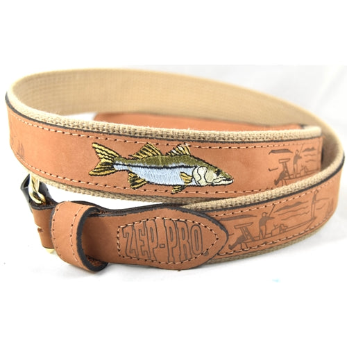 Swordfish Dart Leather Belt