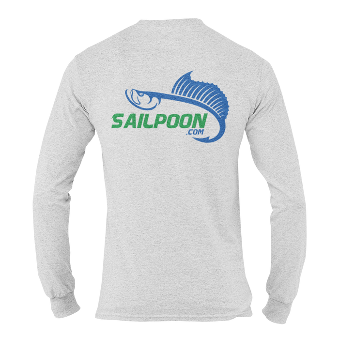 SAILPOON.COM Logo Long Sleeve Shirt